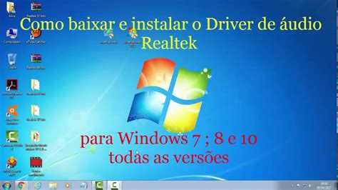Como Baixar E Instalar O Driver De Audio Realtek Para Windows 7 8 10 E Hot Sex Picture