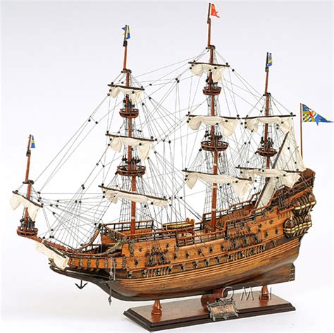 Swedish Vasa Wooden Wasa Model Tall Ship 29 Sailboat Captjimscargo