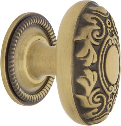 Nostalgic Warehouse 769577 Victorian 1 34 Knob With Rope Rose In