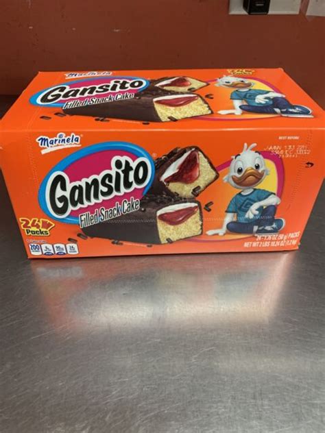 Marinela Gansito Filled Snack Cakes 176 Oz 24 Count For Sale Online Ebay
