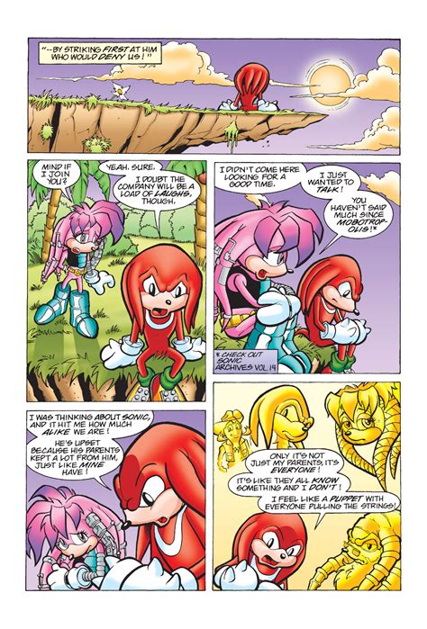 Knuckles The Echidna 7 Read Comic Online Knuckles The Echidna