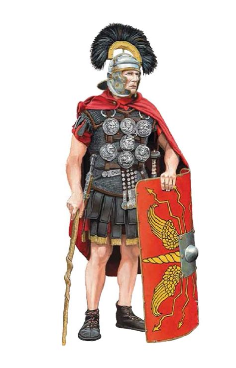 Roman Centurion 1st Century Ad Artwork By Velimir Vuksic Roman