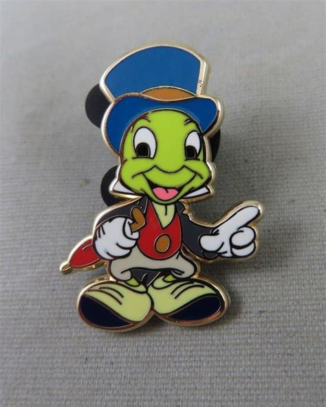 Walt Disney World Disneyland Pin Jiminy Cricket Pinocchio