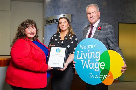 Thorntons Celebrates Living Wage Accreditation Dundee And Angus Chamber