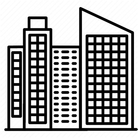 City Architecture House Building Icon Download On Iconfinder