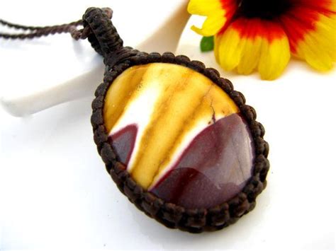 Aboriginal Jewelry Australia Aboriginal Mookaite Necklace Mookaite