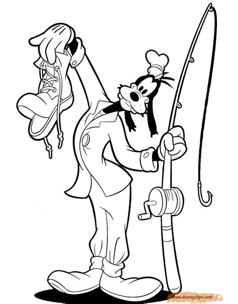 Goofy And Max Coloring Pages Sketch Coloring Page