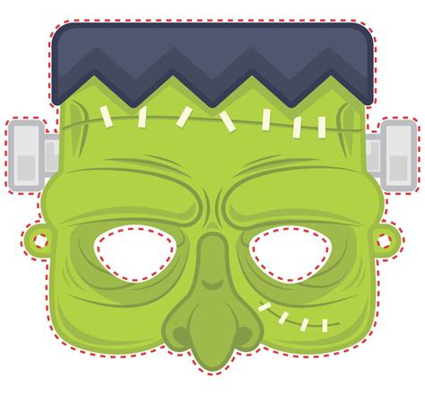 9 Best Images Of Homemade Halloween Masks Printable Scary Halloween