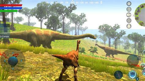 Gallimimus Dinosaur Simulator Androidios Gameplay Youtube