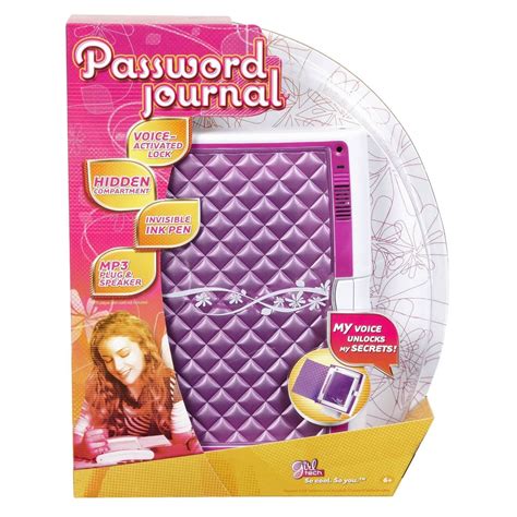 Password Journal 7 Electronic Diary Voice Recognition Girl Tech Purple Mp3 New Ebay