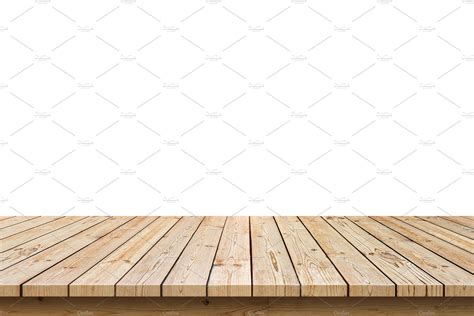 Empty Wooden Table Top Background Architecture Stock Photos