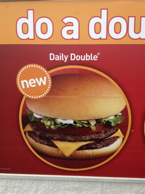 Find out more about our menu items and promotions or find the nearest mcdonald's store to you. McDonald's New Daily Double Burger Review - Fast Food Geek