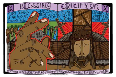 Jesus is condemned to death. Stations of the Cross Coloring Posters | Stations of the ...