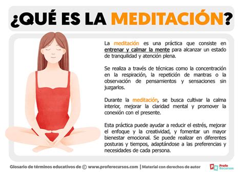 Qué Es La Meditación Definición De Meditación