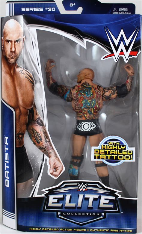 Save 10% on all your wwe figures when you use discount code: WWE Batista - Elite 30 Toy Wrestling Action Figure