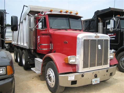 1991 Peterbilt 357 Tri Axle Dump Jm Wood Auction Company Inc