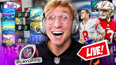 Nfl Playoffs Divisional Round Mmg Live Youtube