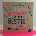 Rachel Ellen Designs Best Friend Birthday Card - Happy Birthday to my ...