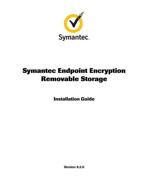 Pdf Symantec Endpoint Encryption Removable Storage · The Licensed