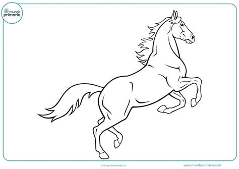 Dibujos De Caballos Para Colorear A Lápiz Y Para Niños