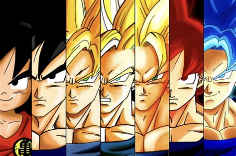 Let's take a look at them ranked. Así funcionarían los niveles de poder Saiyan en Dragon Ball