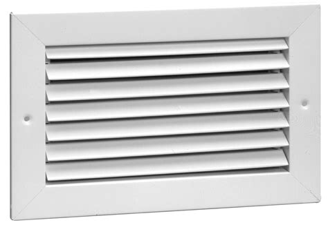 6 lot ceiling register return air grill 10x6 sidewall3 way bright brass new hvac. 470 - Steel Fixed Bar Return Air Grille | AmeriFlow
