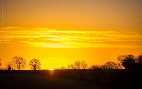 Wallpaper Sunlight 500px Sunset Field Sunrise Yellow England