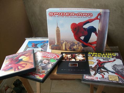 Spider Man Limited Edition Dvd Collectors Gift Set Dvds Blu Ray Discs