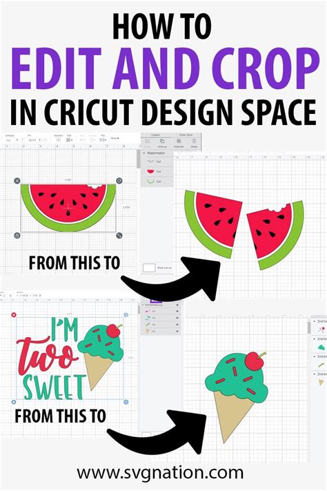 How To Crop Images In Cricut Design Space Cricut Design Cricut