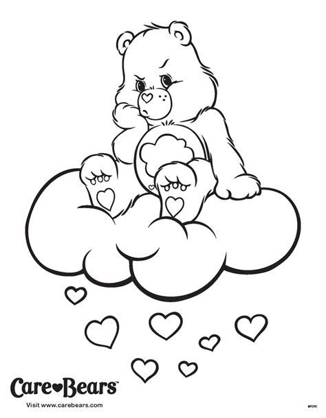 His racing partner was a lazy bloodhound named buford (from the buford files of buford and the galloping ghost) and their race ship contained a track on which. Cheer bear coloring pages download and print for free