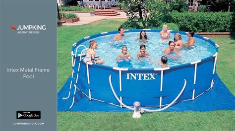 Intex Metal Frame Pool Jumpking India Youtube