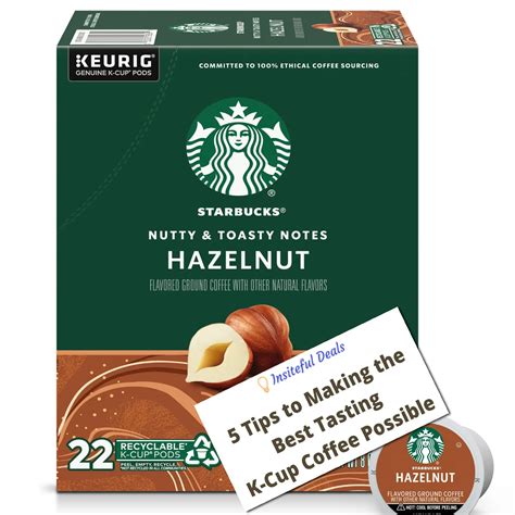 Amazon Com Starbucks Hazelnut Coffee K Cups K Cup Pods Brewing Tips