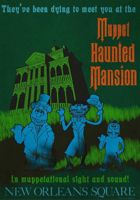 Muppet Haunted Mansion Poster 1 By Gr8gonzo On Deviantart Muppets