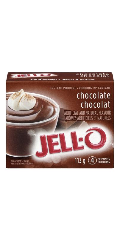 Buy Jell O Chocolate Instant Pudding Mix At Well Ca Free Shipping