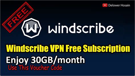 Windscribe Vpn Subscription 2022 Enjoy 30gbmonth Just Use This
