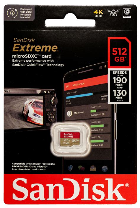 へのお ヤフオク! マイクロSDXC 512GB 160MB/s E... - 送料無料 SanDisk によっては