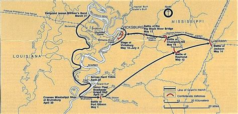 The Vicksburg Campaign May 1863 American Civil War Battle