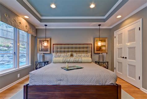 Master Bedroom With Tray Ceiling Paint Ideas