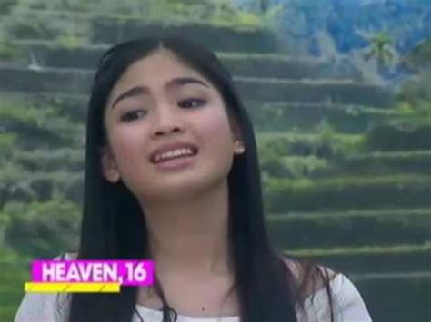 On youtube, heaven documented how it all happened. Heaven Peralejo Sings Para Sa Akin in PBB - YouTube