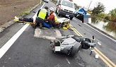 小貨車撞機車險墜田 29歲騎士噴飛重傷喪命 | 社會 | 三立新聞網 SETN.COM