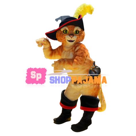 High Quality Puss Cat Mascot Costume