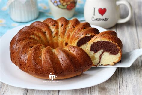 Ciambella Alla Farina Di Riso Bicolore Senza Glutine E Lattosio Anche