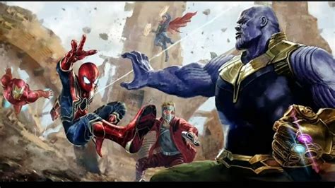 Avengers Marvel Avengers Infinity War 2018 Avengers Vs Thanos Ending