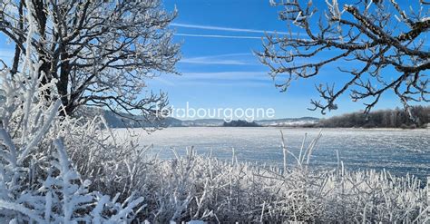 Lac Gel Lac De L Abbaye Jura Fotobourgogne