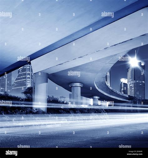China Shenzhen Expressway Night Stock Photo Alamy