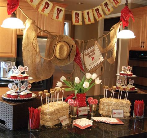 Maybe you would like to learn more about one of these? western party decoration ideas | Country Party Ideas ...