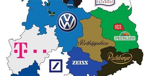Landkartenblog Deutschlands Bundesländer Und Deren Beliebtesten Marken