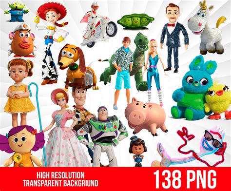 Toy Story Characters Transparent Background Images Of Toys