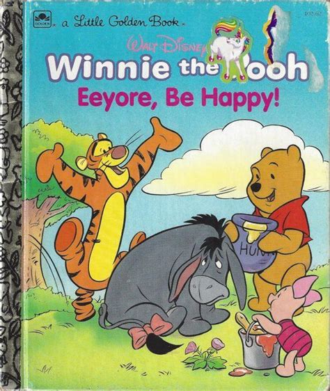 Walt Disney's Winnie the Pooh Eeyore, Be Happy Little Golden Book