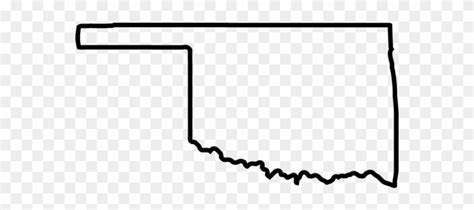 Download Oklahoma Vector Outline Graphic Black And White Stock